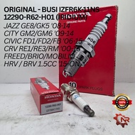 [1 PCS] IRIDIUM Spark Plug - Jazz/ City/ Civic/ CRV/ Freed/ Brio/ Mobilio Original (IZFR6K-11NS/ 122