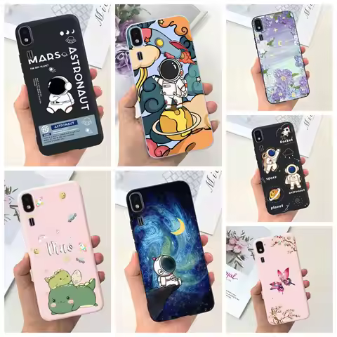 Case For Samsung Galaxy A2 Core SM-A260F Cartoon Astronaut Dinosaur Soft Silicone Cover For Samsung 