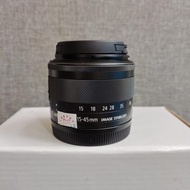 Lensa Canon efm 15-45mm f3.5-5.6 IS STM New lens EOS M10 M50 M100 M3