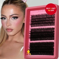 300 Pieces Eyelash Extension Kit - 40D, 60D, 80D Faux Mink Single Lashes 10-16Mm