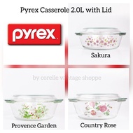 Pyrex Casserole 2L with Lid