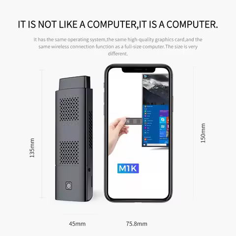 MOREFINE M1K intel N5000 Palm PC Win 11 LPDDR4 8GB 128GB/256GB SSD WIFI5 BT4.2 4K HD Display Pocket 