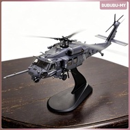 [BububuMY] H & H-60G Model Helicopter Scale Pave Hawk Model Helicopter Alloy Body Green Finish