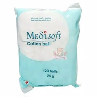 Medisoft Cotton balls 120 pcs / Medisoft Cotton balls 120 balls