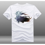 Mens Casual Game Final Fantasy XV FF15 White Short Sleeve O-Neck T-shirt Tops Tee Shirts 3 Styles