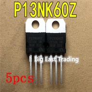5PCS P13NK60Z STP13NK60Z transistor welding TO-220 600V 2.4A,guaranteed quality