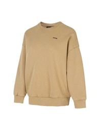 เสื้อสเวตเชิร์ต/เสื้อกันหนาว Icon HWT Flc OS Crew, ผ้าคอตตอนถักน้ำหนักสูง นุ่มและอุ่น, กีฬากลางแจ้งส