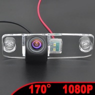 170 ° 1080P AHD Fisheye รถด้านหลังดูกล้องสำหรับ Hyundai Elantra Sonata Accent Tucson Kia Sorento Sportage Carens Opirus รถ