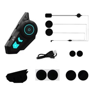 X-15 Helmet Bluetooth Headset Motorcycle Bluetooth Headset Riding HD Call Headset IP65 Waterproof Headset