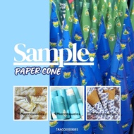 Paper Cone samples