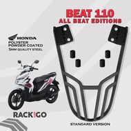 Honda Beat110 Top Box Bracket - Beat 110 FI/Carb Bracket - Beat Street Bracket - Beat Accessories -B