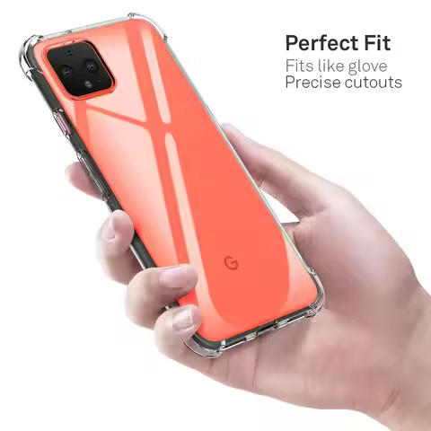 Soft TPU Case For Google Pixel 5 4 XL 3A 4A 5G Ultra Thin Shochproof Soft Transparent Crystal Phone