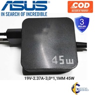 Asus UX21E, UX21K, UX31E, UX31K, 19V 2.37A 3.0*1.1mm Charger Adapter