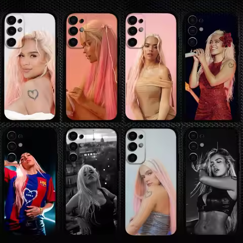 K-Karol G Amargura Phone Case For Samsung S25/S24/S23/S22/S21/S20/Plus,Fe,Lite/Others Black Cover