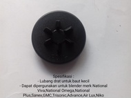 Gear Gir Gigi Gerigi Konektor Conector Plastik Spare Part Suku Cadang Blender Untuk Merk National Vi