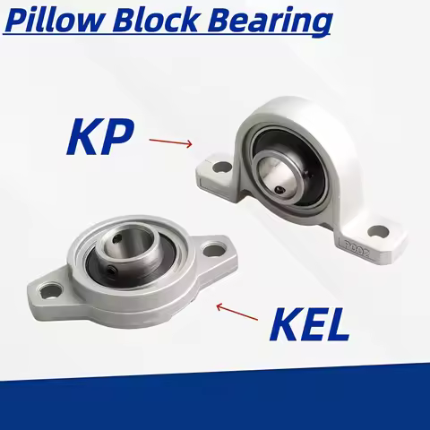 1/5pcs Zinc Alloy Pillow Block Bearing KFL08 KFL000 KFL001 KFL002 KFL003 KFL004 Bore 5mm-40mm Mini B
