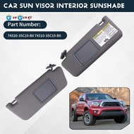 For   2005-2012 Sun Visor Interior Sunshade Car 74320-35C10-B0 74310-35C10-B0 Gray