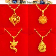916 gold gold necklace ladies pendant clavicle chain gold ornament jewelry salehot
