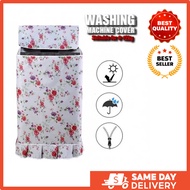 Washing Machine Cover, 9-12kg Top Load Cover Washing Machine, Dustproof, Waterproof, Sun-proof