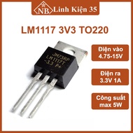 IC LM1117 3V3 TO220 - Voltage regulator IC