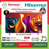 HISENSE QLED TV 55Q6N 55" 4K UHD / GOOGLE TV / SMART TV 55Q6N Q6N SERIES