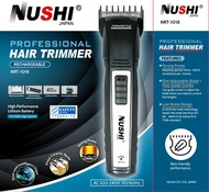 New Launch 30 Qty Only! Nushi  NRT-1018 Rechargeable ElectricHair Trimmer / Clipper ( 6 mts Warranty