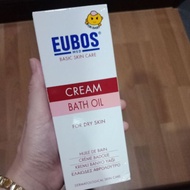 Eubos Baby Cream Bath Oil 200ml With Premium