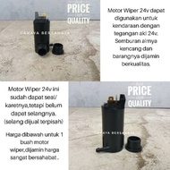 24V UNIVERSAL WATER SPRAY WIPER DYNAMO MOTOR 24V WASHER PUMP 24V WIPER WATER TUBE PUMP 24V