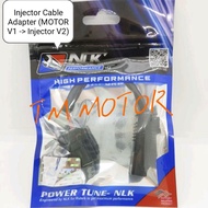 NLK Performance Fuel Injector Cable Adapter/ Injector Socket, Y15ZR (Motor V1 -> Injector V2)