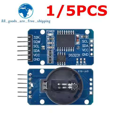 1/5PCS DS3231 AT24C32 IIC Precision RTC Real Time Clock Memory Module RTC DS3231SN/M Memory module F