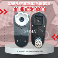 Gearbox Mobil Aki 390 Tanpa Dinamo Pliko/Gear/Mobil aki/Mobil/motor Mainan