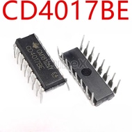 10/5Pcs Original CD4017BE Decade Counter IC 4000 Series CMOS Logic Device DIP-16 Package