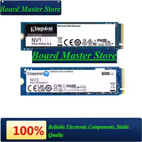 BaMasKingston NV1 NV3 PCIe 4.0 M.2 2280 NVMe SSD Internal Hard Drive 250GB 500GB 1TB 2TB Up To 6000M