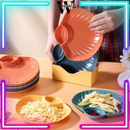 WM Shell Model Plastic Plate Shell Plate Shell Plate Cake Bread 2in1 Soy Sauce Container