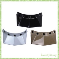 [BaositybbMY] 5-Snap Helmet Peak Open Shield Retro Motorcycle Helmet Sun Visor Protective Shield
