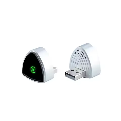 Wireless Apple CarPlay Adapter,Upgrade CarPlay Adapter Mini Design for Car Wired to Wireless CarPlay