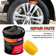 OPENMALL Car Bumper Repair Paste Restores Artificial Leather With Plastic Enhances Black Effect Car 