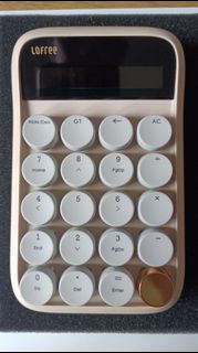 lofree洛斐玫瑰金糖豆機械式數字鍵盤／計算機 (藍牙)(青軸)