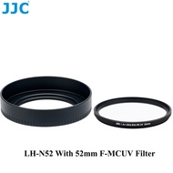 JJC เลนส์ฮูดม่านบังแดด LH-N52ย้อนกลับได้สำหรับเลนส์เลนส์ Nikon NIKKOR Z 28Mm F/2.8เลนส์ Nikon Nikkor