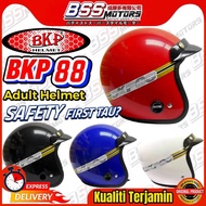 BKP88 Helmet Motorcycle SIRIM Certified Safety Helmet BKP 88 Topi Keledar Motor Murah Ready Stock De