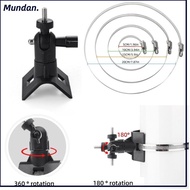 MUNDAN Camera Pole Mount Bracket, Plastic Metal Clamp Security Camera Holder,  Adjustable Rust Resis