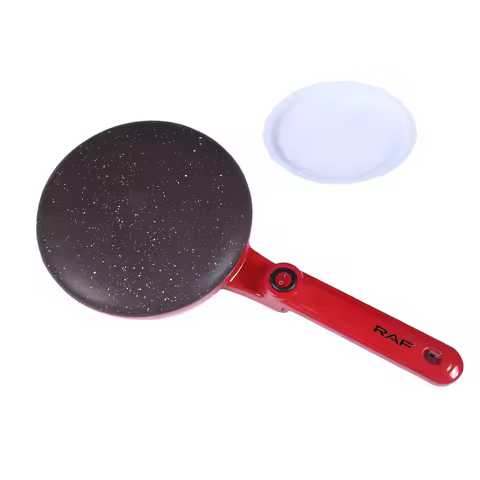 220V Electric Crepe Maker Household Non-stick Pancake Maker Electric Baking Pan for Breakfast Pancak