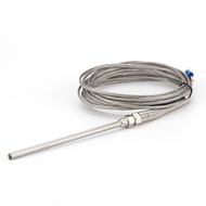 2M Thermocouple Type K Bayonet Probe Kabel / Thermocouple Sensor
