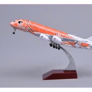 ANA A380 20cm Orange Airplane Model