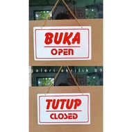 Open CLOSED/OPEN CLOSE Sign Board
