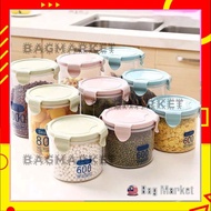 ✨ Bagmarket✨ Containers Food Fruit Cereal Beans Nuts Storage Box, Food Containers Air Tight Jar