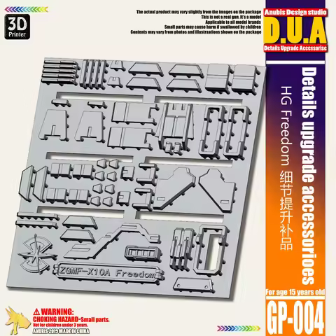 Anubis GP004 1/144 HG Freedom ZGMF-X10A Model Build Details Upgrade Accessories 3D-Print DIY Model A