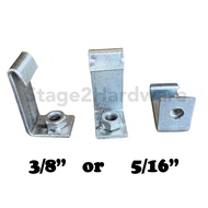 J BRACKET 5/16" & 3/8" (PURLIN STUD ROD BRACKET) / J Hook Long screw / Long screw Hook Holder / Bolt