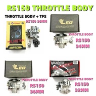THROTTLE BODY RACING TB RS150 RSX150 32MM 34MM 36MM TOBAKI RACING LEO RACING SUPRIMO RACING RS RSX15