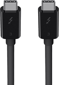 Belkin Thunderbolt 3 Cable (USB-C to USB-C) - USB C Cable For MacBook Air Galaxy Apple TV & More Fas